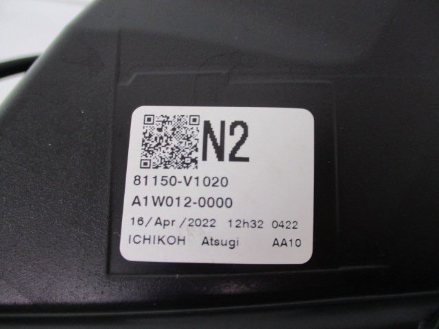 ノア/ノア ハイブリッド MZRA90/ZWR90W/ZWR95W 左 ヘッドライト LED 刻印:N2/ICHIKOH V1-1/81150-V1020 中古品[H311-HB2791]_画像8