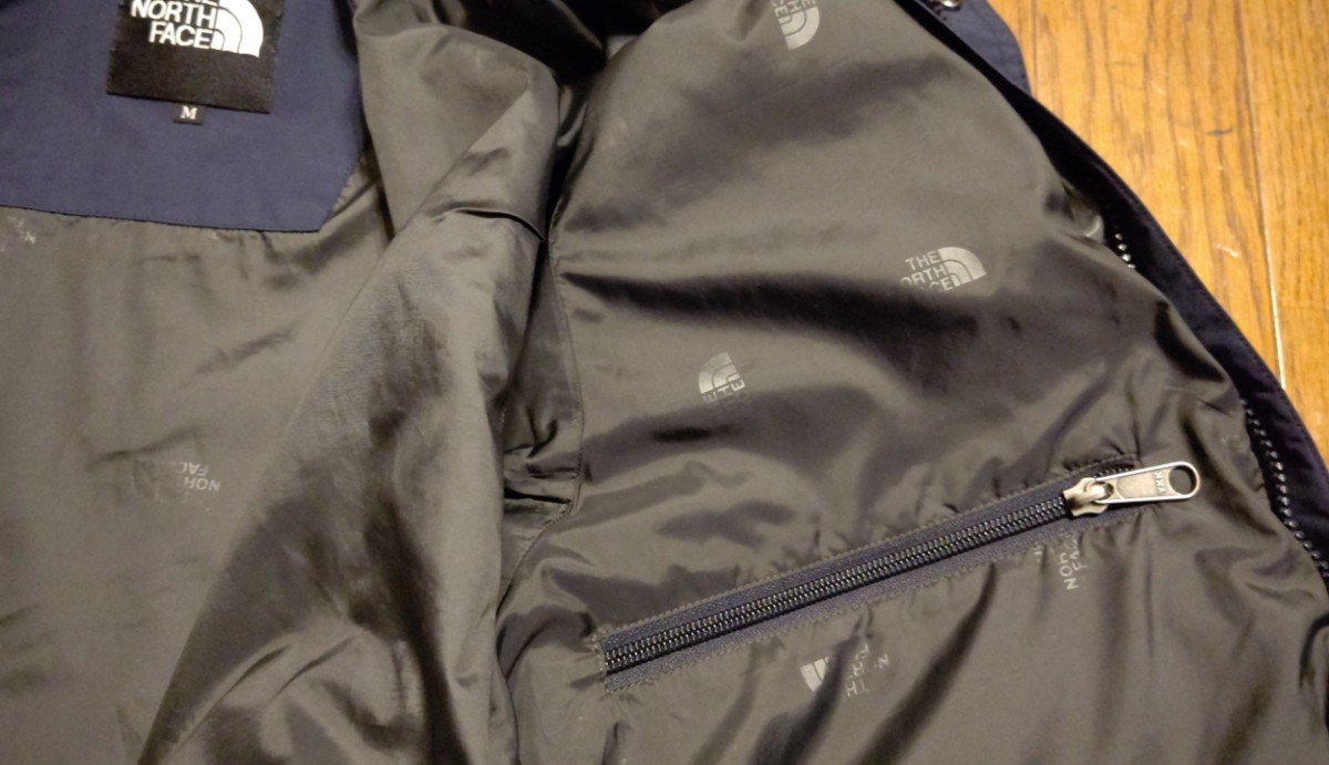 清潔/美品THE NORTH FACE NP61637 Makalu Triclimate Jacketインナー付zip in zip(他フリースやダウンも可)マウンテンパーカーM紺/ネイビー_画像7