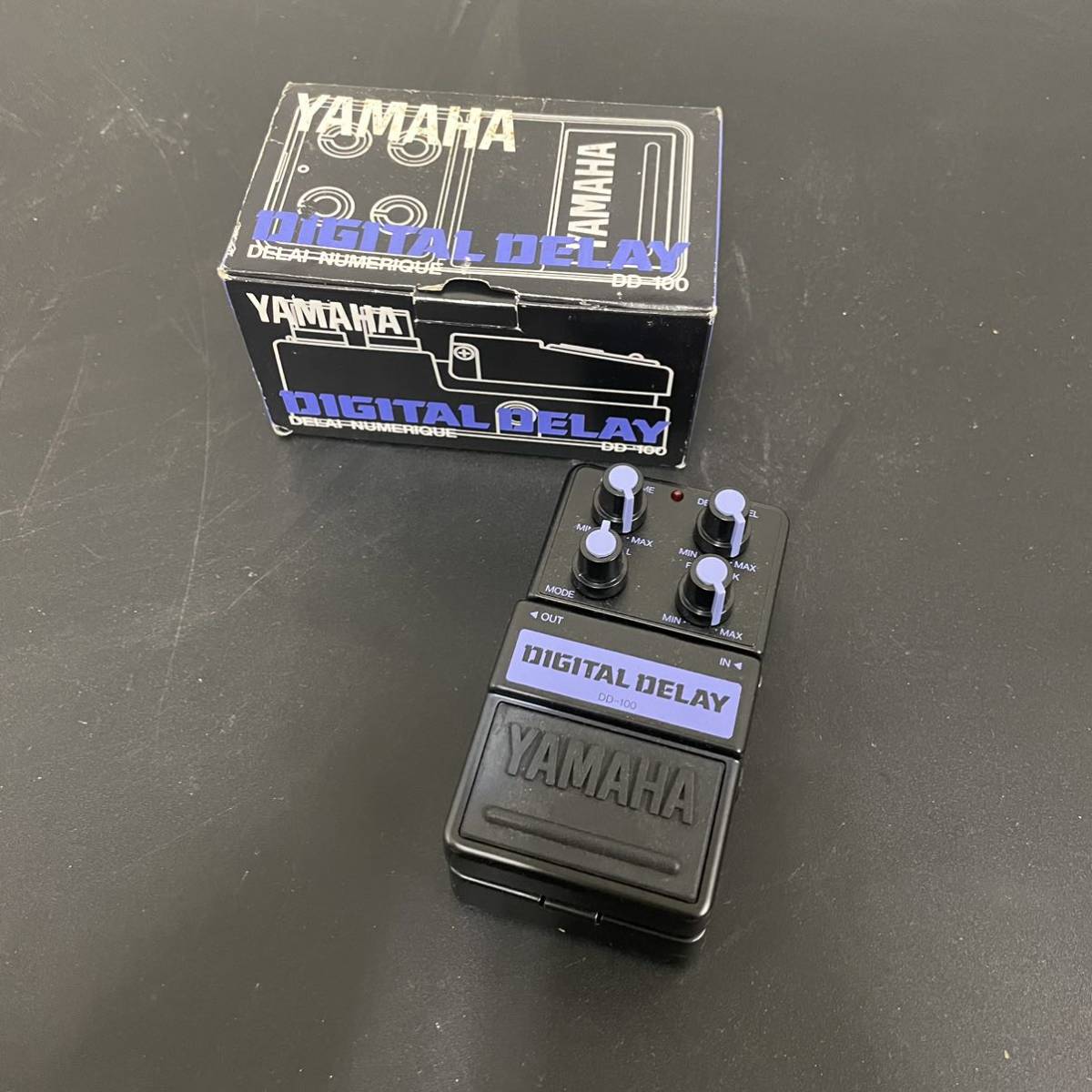 1円〜 【ヤマハ YAMAHA】デジタルディレイ（DD-100）ギター・エフェクター　現状品_画像2