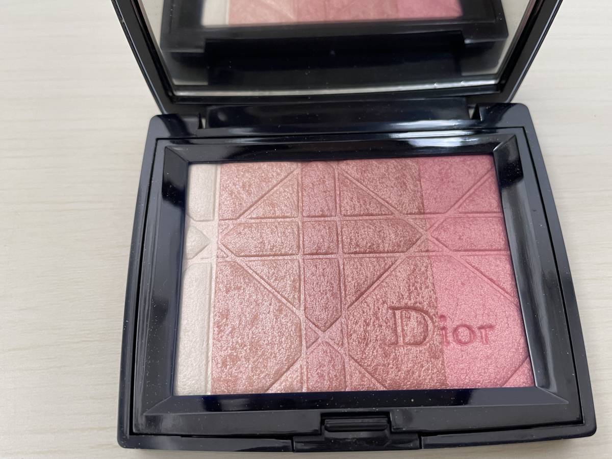  price decline![ Christian Dior s gold sima- powder 001 rose diamond face powder # cheeks ]