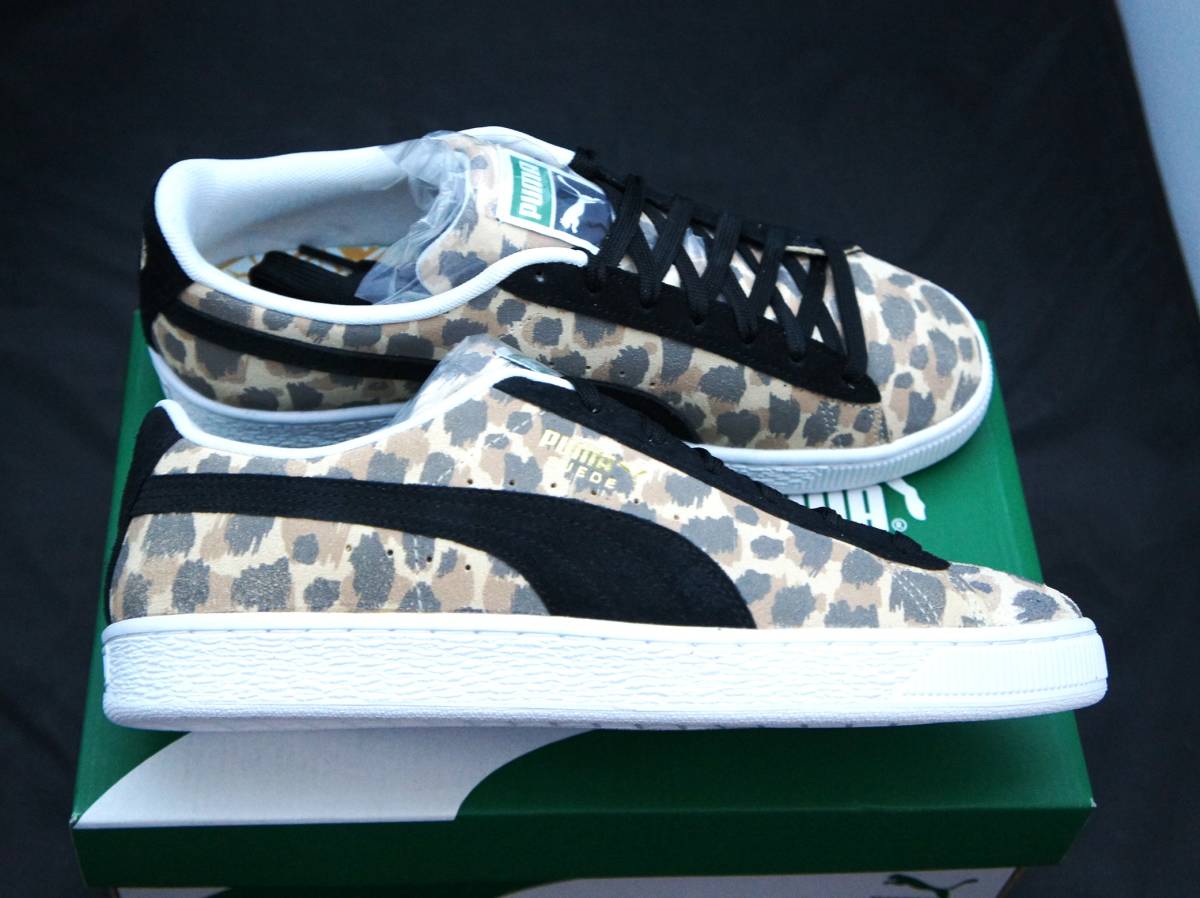 SALE！【新品】US8.5 26.5cm PUMA プーマ SUEDE ANIMAL スエード アニマル GRANOLA/BLACK/WHITE 国内正規品_画像2