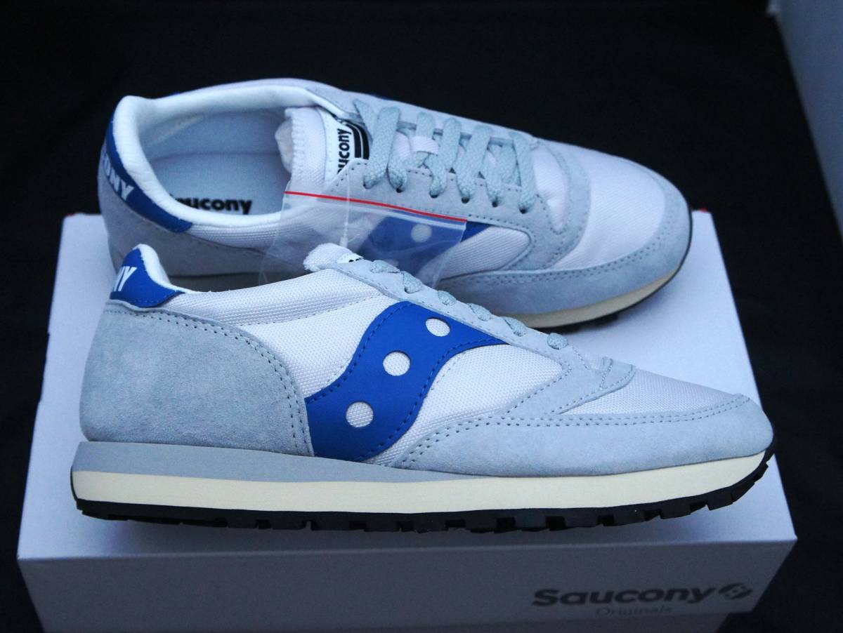 SALE！【新品】US9.5 27.5cm SAUCONY サッカニー Jazz 81 ジャズ 81 GRAY/BLUE_画像2