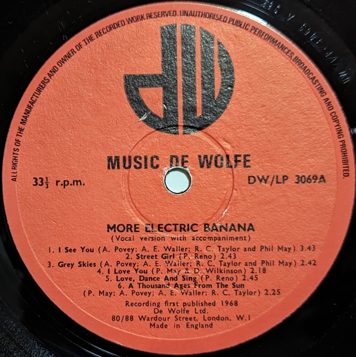 Electric Banana-More Electric Banana★英Music De Wolfe盤/The Pretty Things_画像3