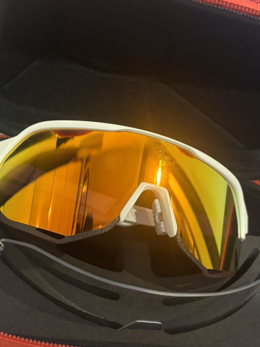 100% S2 sunglasses HiPER Red Multilayer Mirror Lens