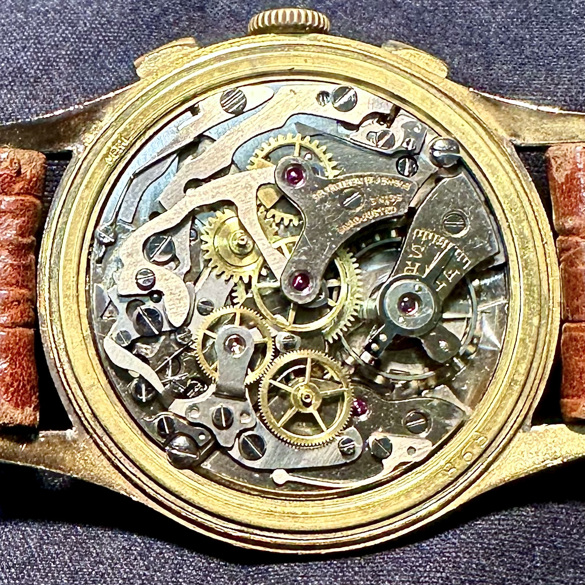 ★18K★Dom Watch Geneve★CHORONOGRAPHE SUISSE★_画像8