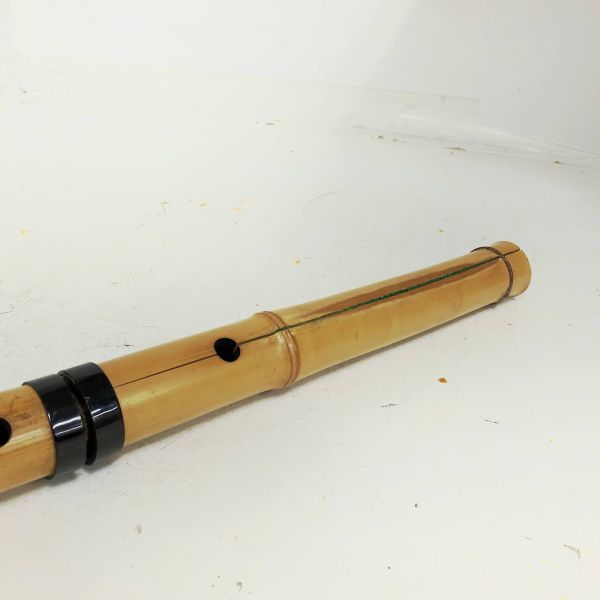 ２本セット 縦笛 ケーナ 竹笛 楽器 気鳴管楽器 民族楽器 リコーダー　工芸品　音楽　自然　_画像9