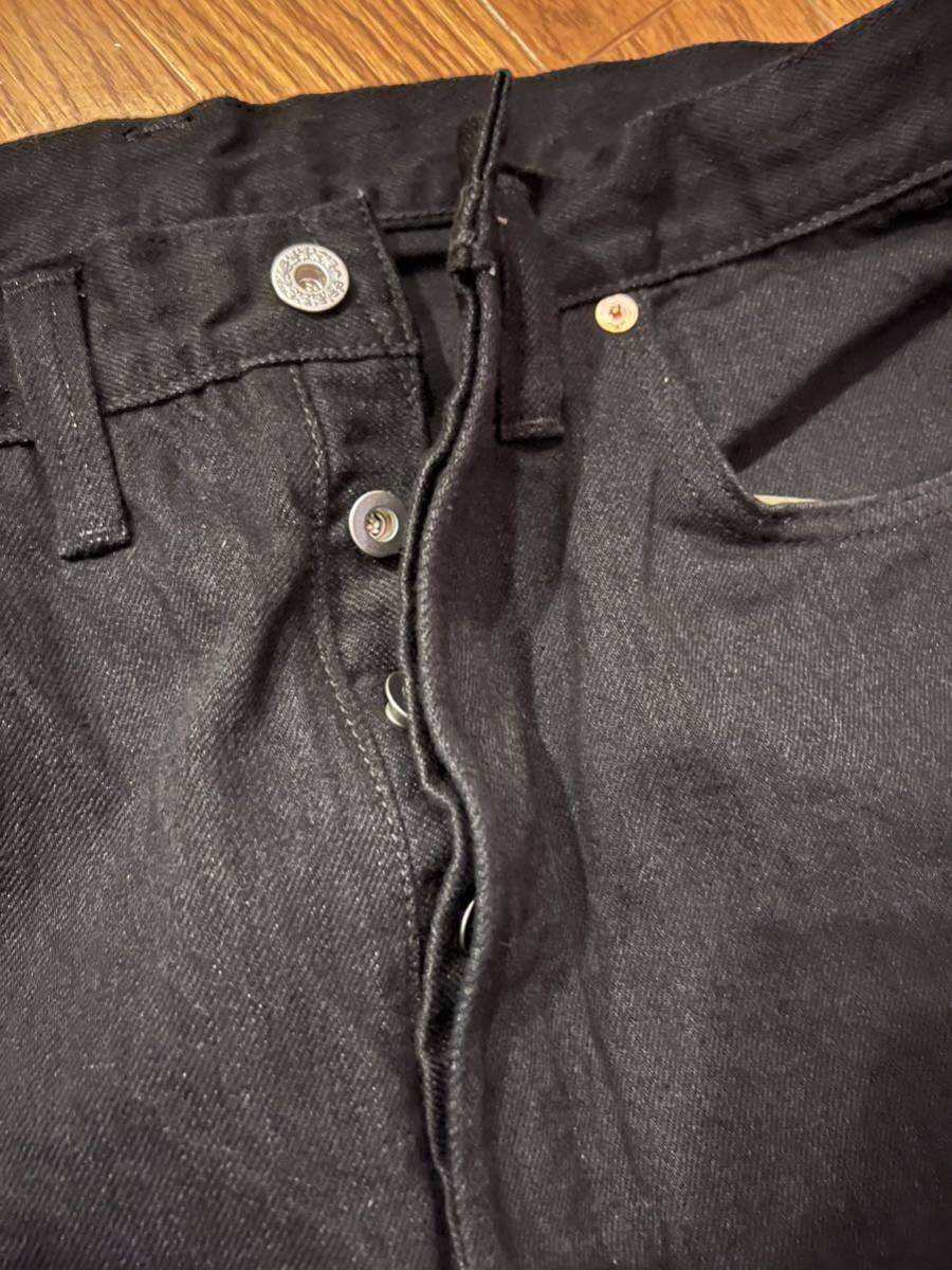 TCB jeans S40´S 大戦モデル ジャケット ブラックデニム 上下セット 新品未使用品 tcbジーンズ 希少 完売品_画像7