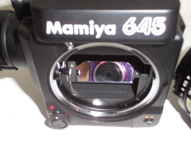 マミヤ　Mamiya645　M645SUPER　MAMIYA　SEKOR　MACRO　C　80mm　1:4N　ジャンク_画像5