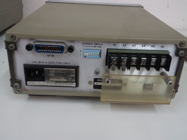 hp　ヒューレットパッカード　59501A　　HP-IB ISOLATED　D/A　POWER SUPPLY　PROGRAMMAER　ジャンク②_画像3