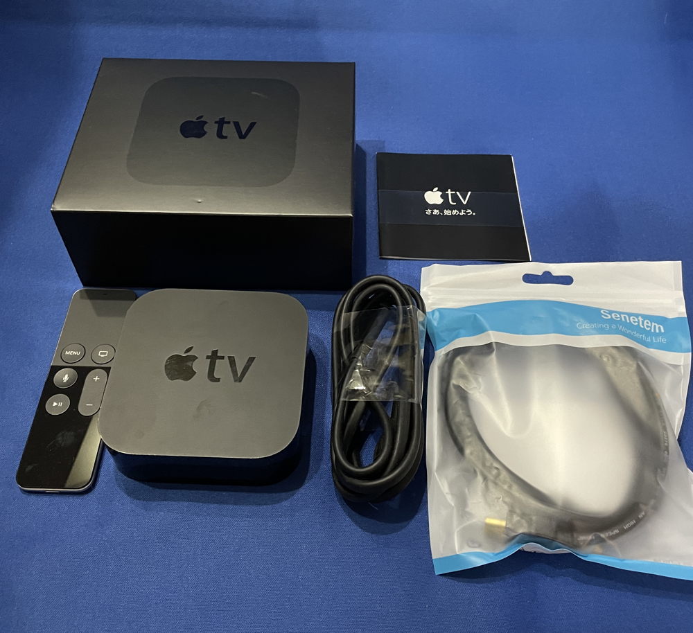 Apple TV 第4世代　32GB MGY52J/A （ブラック）中古 おまけ付き_画像1