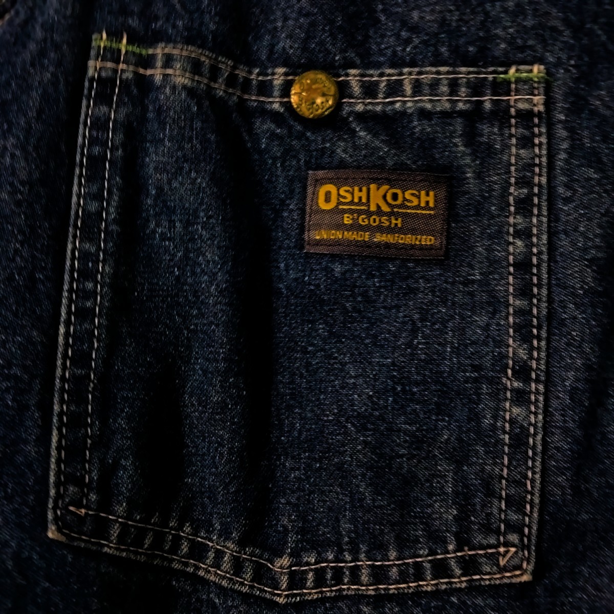 OSHKOSH B'GOSH UNION MADE オシュコシュ　　キルティング　ライナー　デニム カバーオール ジャケット DENIM　42 90年代　アメリカ製　