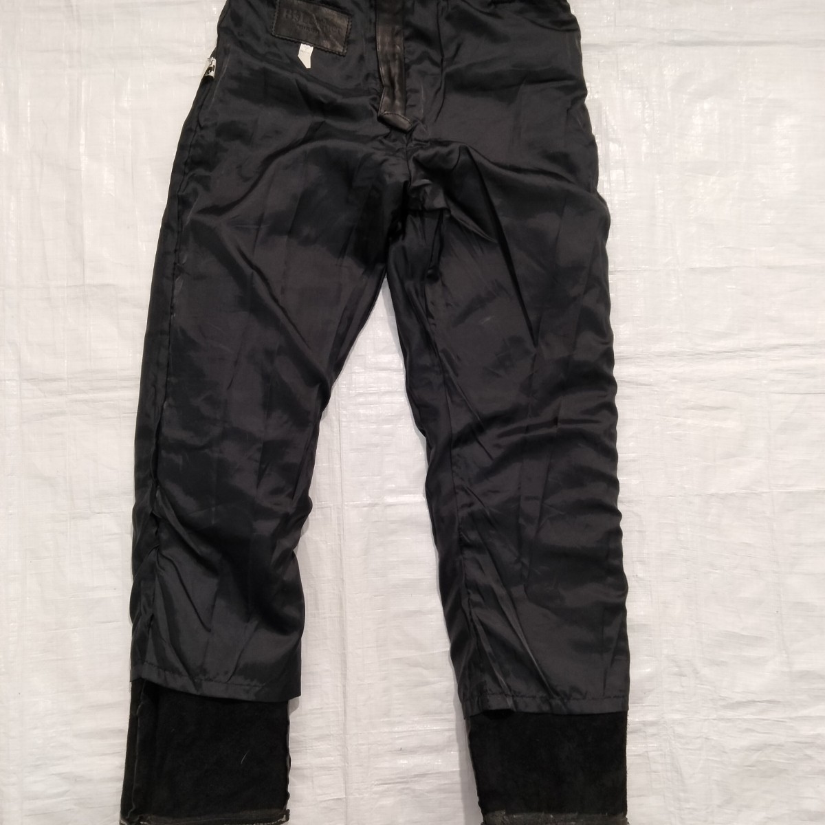 B‘s Leather bikers　レザーパンツ　leather pant　ブラック　革　牛革　バイク用　コーリン　corin 革パン　5ポケット　jeans型　BLACK　_画像7