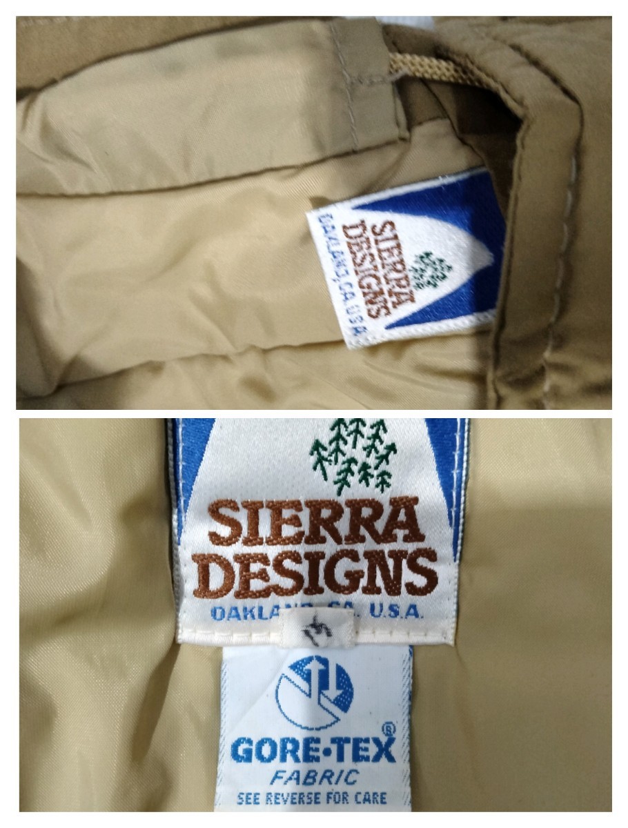  SIEERA DESIGNS　シエラデザインズ ゴアテックス　インシュレート　マウンテンパーカ　中綿　ダウン goretex シエラデザイン down　parka_画像2