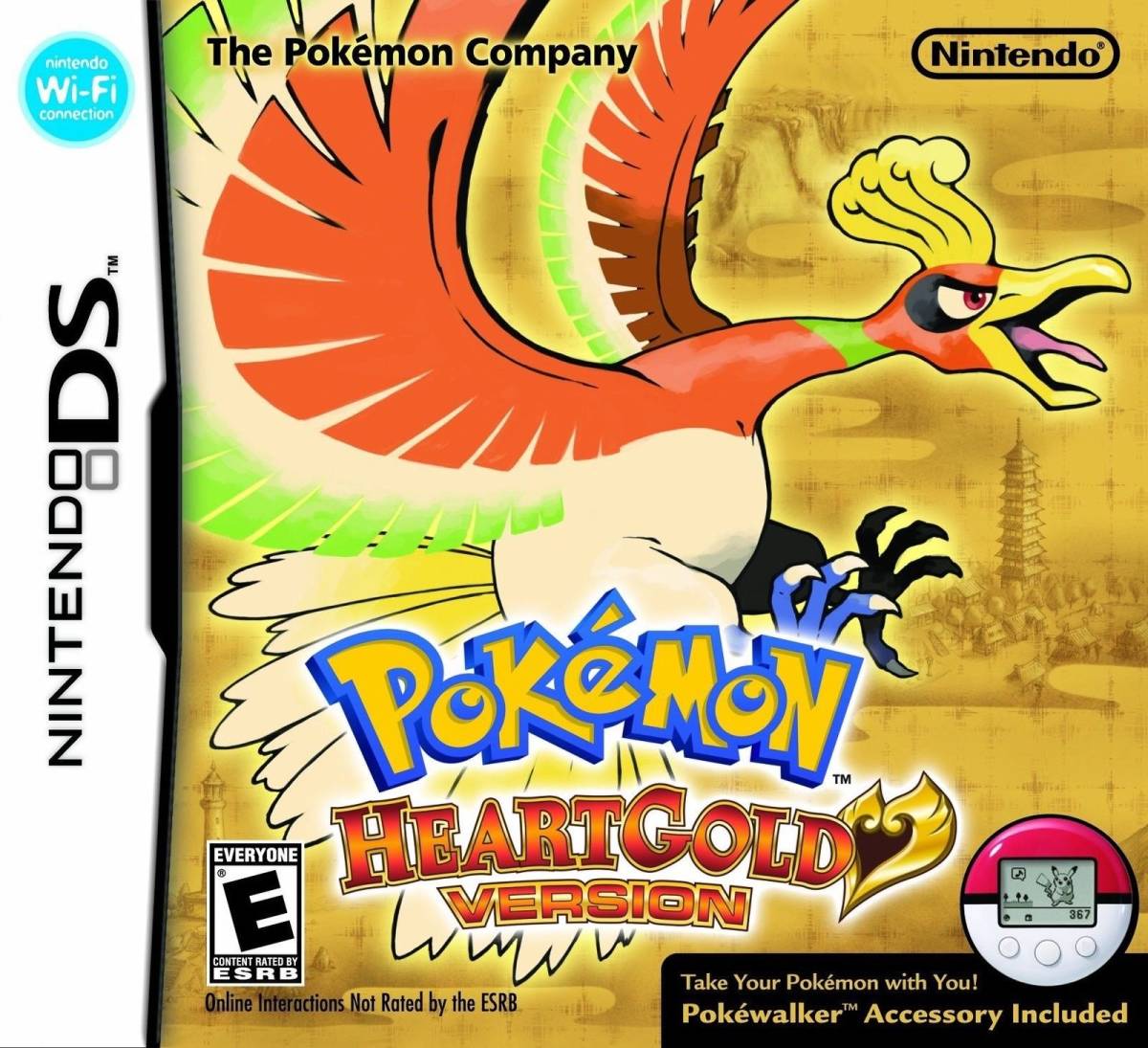 海外限定版 海外版 DS ポケットモンスター ハートゴールド Pokemon Heartgold Version_画像1