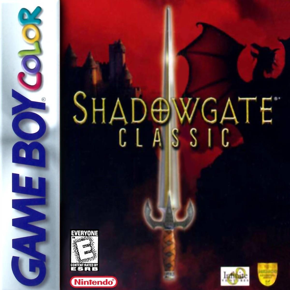 海外限定版 海外版 ゲームボーイ シャドウゲイト Shadowgate Classic_画像1