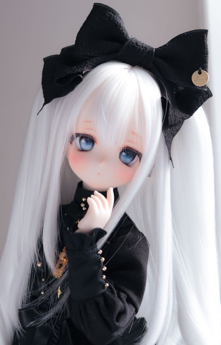 冬萌舎**DDH-01(SW肌)ソフビ盛りカスタムヘッド+レジンアイ 2種類 【※とても難あり】_画像7