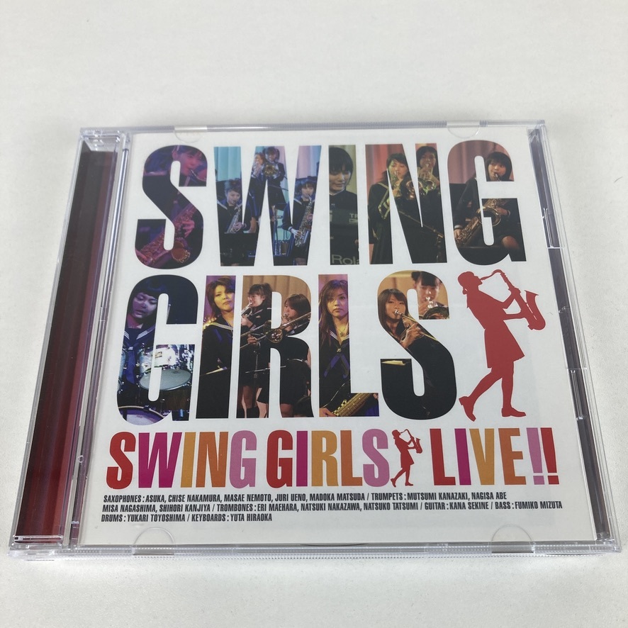 YC10 【Swing Girls & a Boy SWING GIRLS/SWING GIRLS LIVE!!】スウィング・ガールズ・ライブ,_画像1