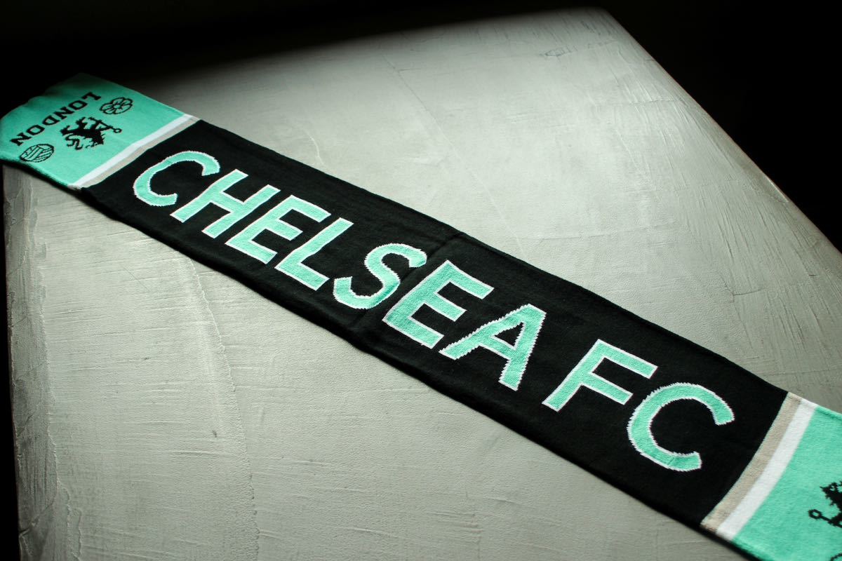 チェルシー サッカーマフラー Chelsea fc 現地購入 - マフラー