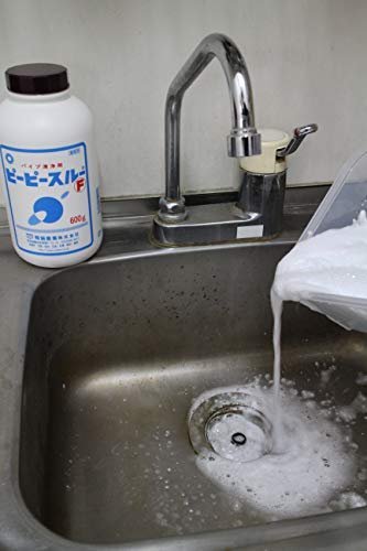 【現品限り】 パイプ洗浄剤 ピーピースルーF 業務用排水管洗浄剤 600ｇ_画像3