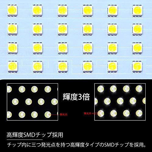 【お買い得品】 E52 ルームランプ LED 爆光 エルグランドE52 カスタムパーツ 専用設計 日産 3チップSMD搭載 NI_画像4