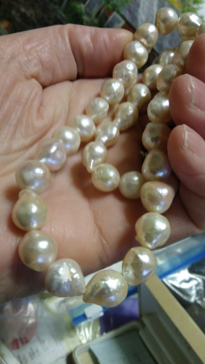 バロック真珠、４４cm,10mm.53.4g_画像5