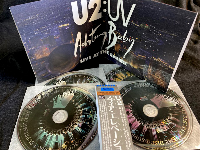 Empress Valley ★ U2 - スフィア・エレベーション「Sphere Elevation」現時点最長のスフィア公演第三弾！プレス4CD見開きペーパースリーブ_画像2