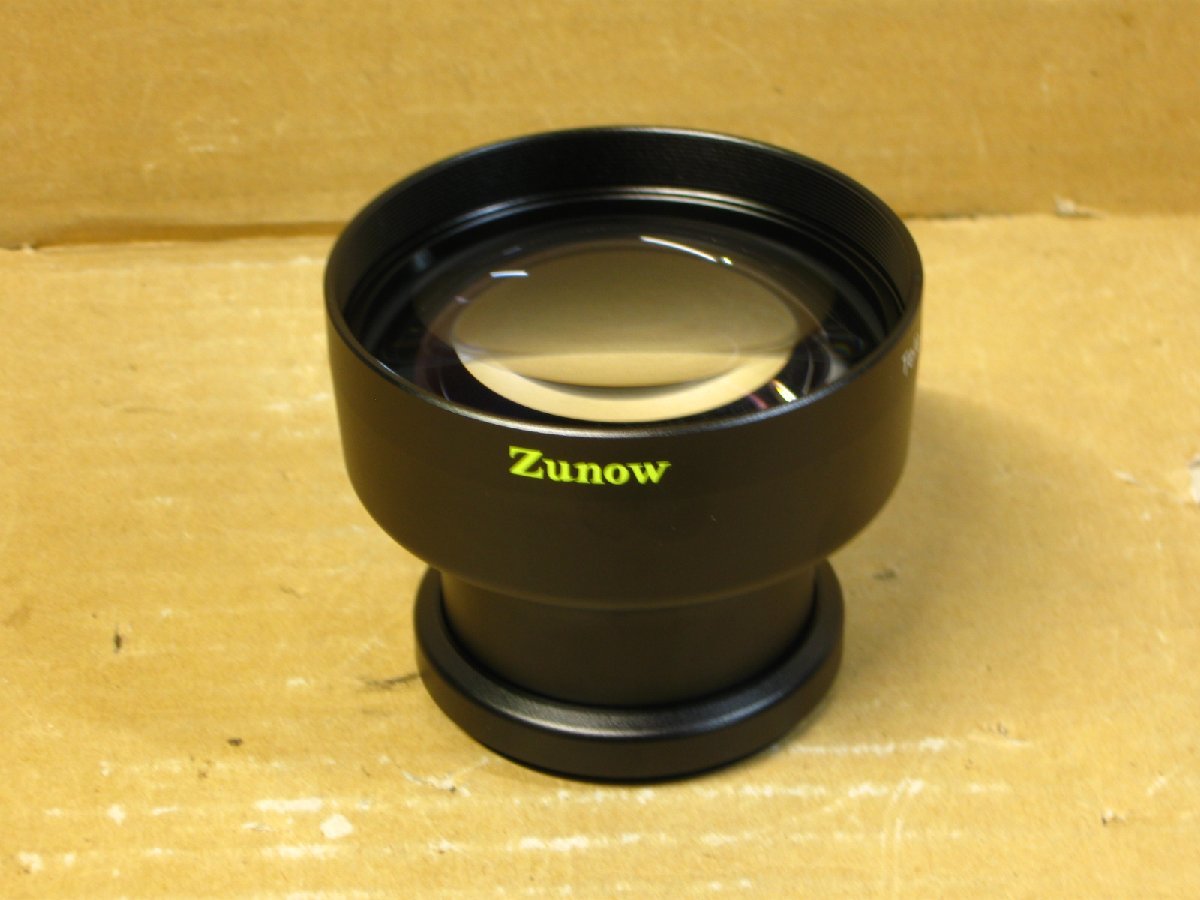 ▽Zunow 1.9倍 THC-19 テレコンバージョンレンズ 58mm 中古 ズノーの画像1