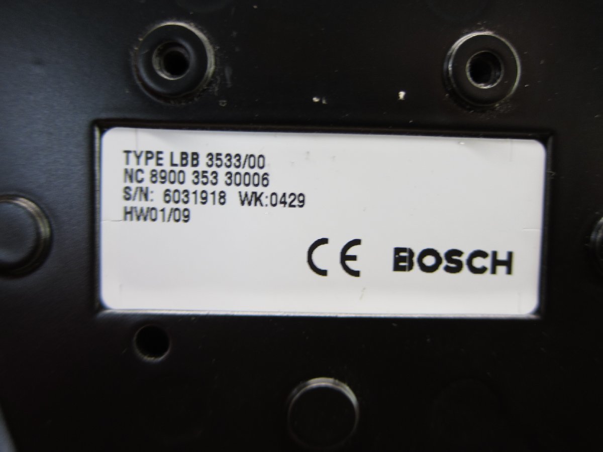 ◎ продаю как нерабочий   BOSCH LBB 3530/00  видео  ... система  для  микрофон    товар в состоянии "как есть" ◎Z-1121