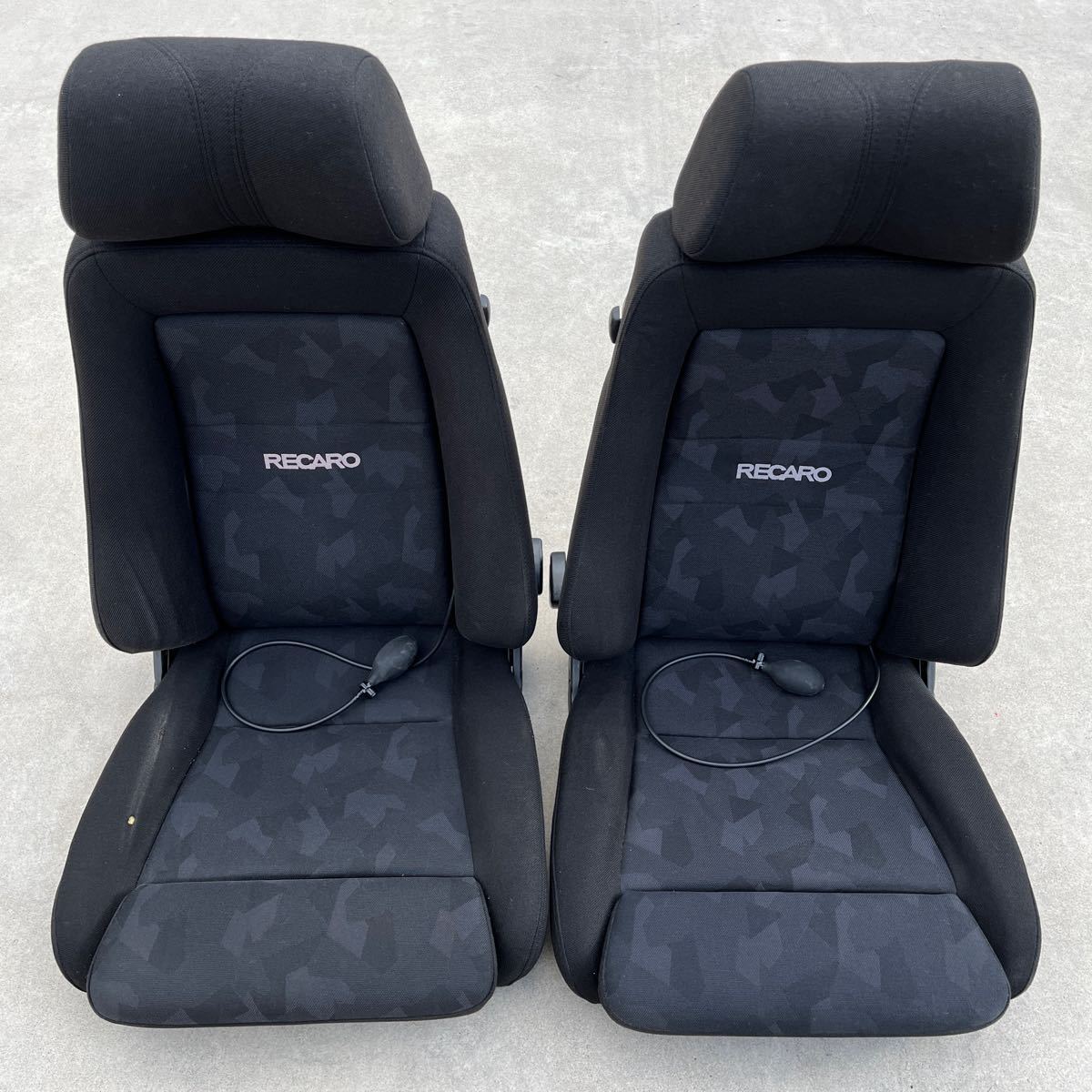 RECARO Recaro L gomedoMV black left right set driver`s seat passenger's seat lumbago measures Land Cruiser Hiace Jimny used high class seat seat 