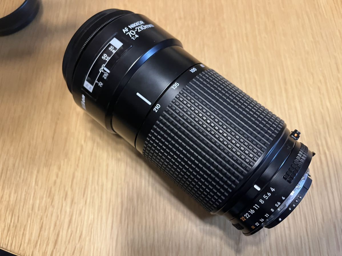 AF NIKKOR 70-210 mm F4 通し　Nikon レンズ 小三元　前玉郡にカビあり　ジャンク_画像2