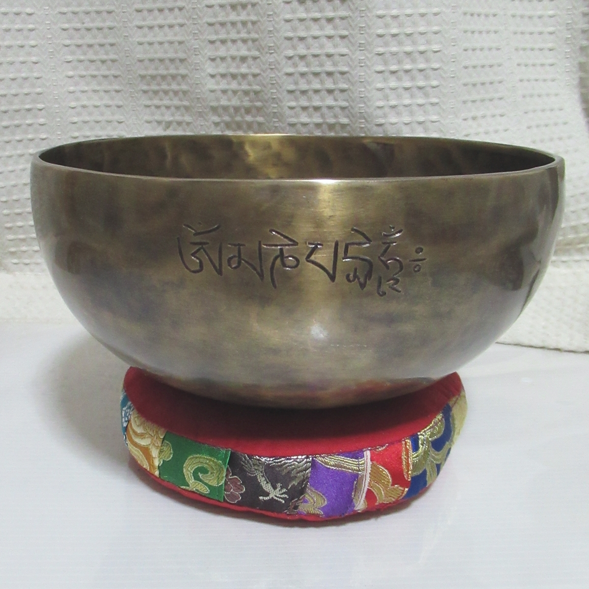  high quality hand strike .sin silver g bowl 20 centimeter healing tea kla bowl .. law .