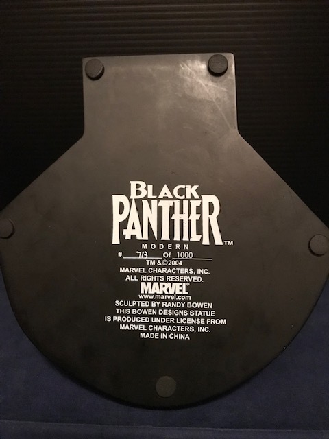 限定1000個　ボウエンデザイン ブラックパンサー モダンスタチュー Black Panther Modern statue_画像7