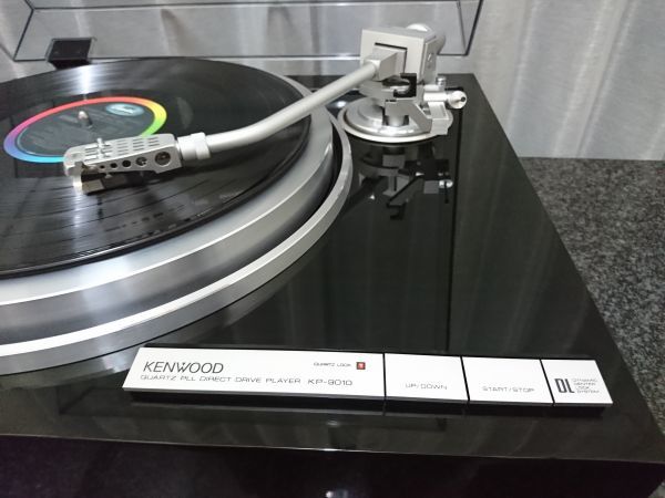  原文:完動美品 KENWOOD KP-9010 オートリフトアップ レコードプレーヤー CECシェル/Pioneerカートリッジ付属