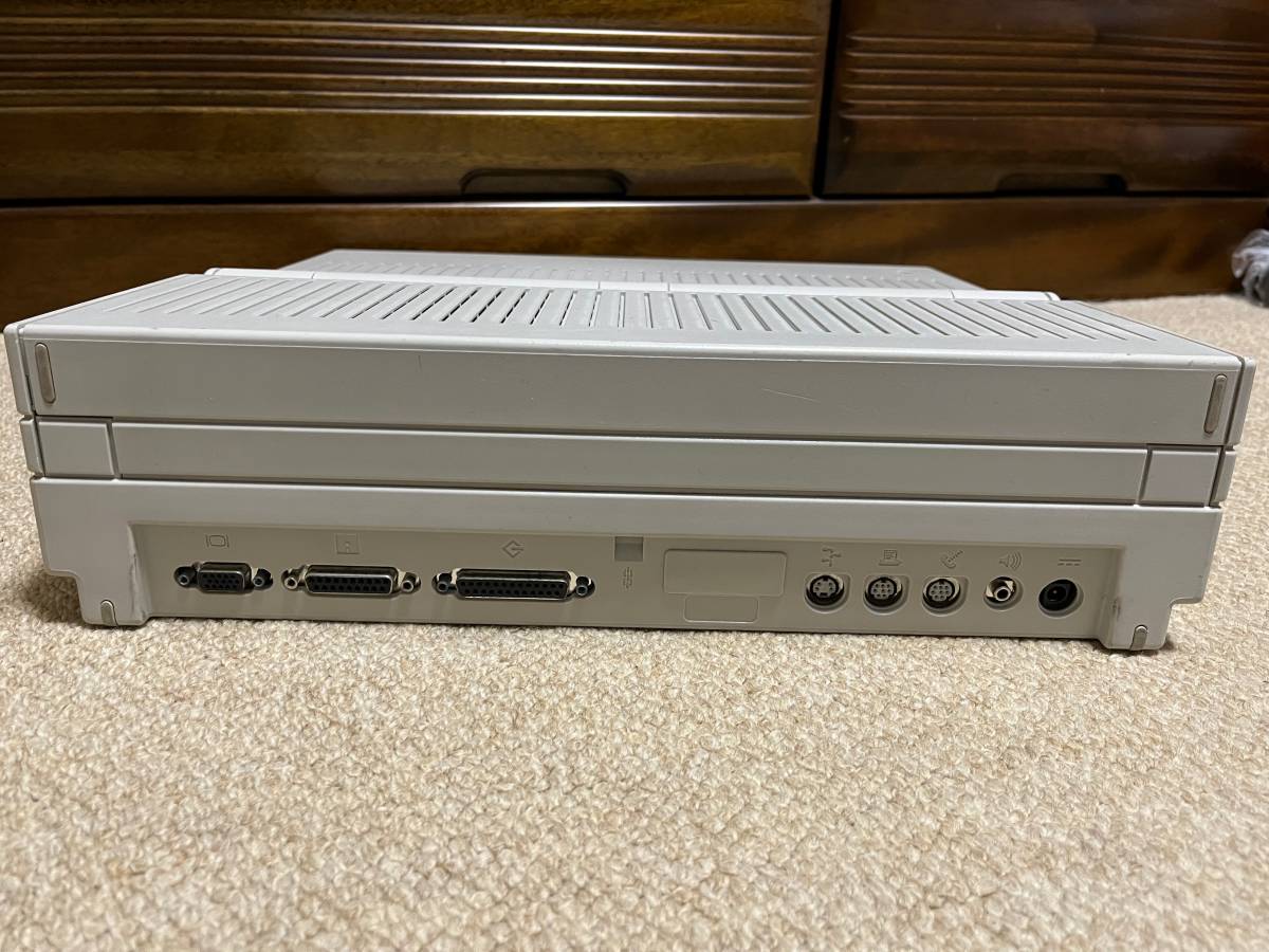 Apple Macintosh Portable M5126 メモリー8M HDD8GB バックライト付き 稼働品 ケースなど_画像9