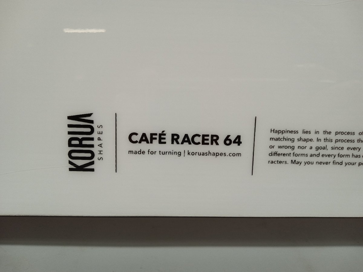 ▼ KORUA Shapes コルアシェイプス CAFE RACER　カフェレーサー164cm スノーボード板 スノボ [2] No.8977_画像10