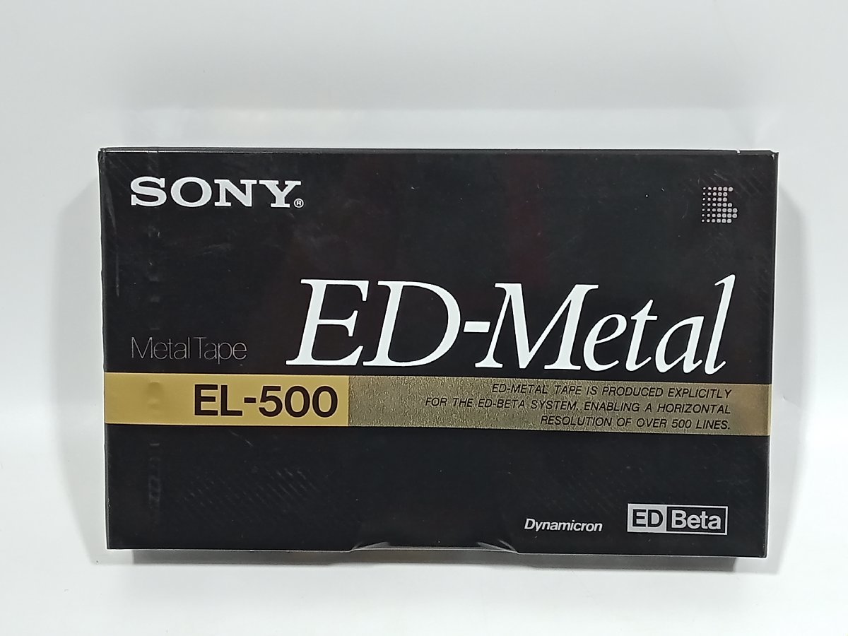 【未開封】 ベータテープ 10点まとめ売り SONY ED-MetalEL-500 メタルテープ/富士フイルム SUPER HG L-500 β ビデオテープ [4-1] No.9014_画像4