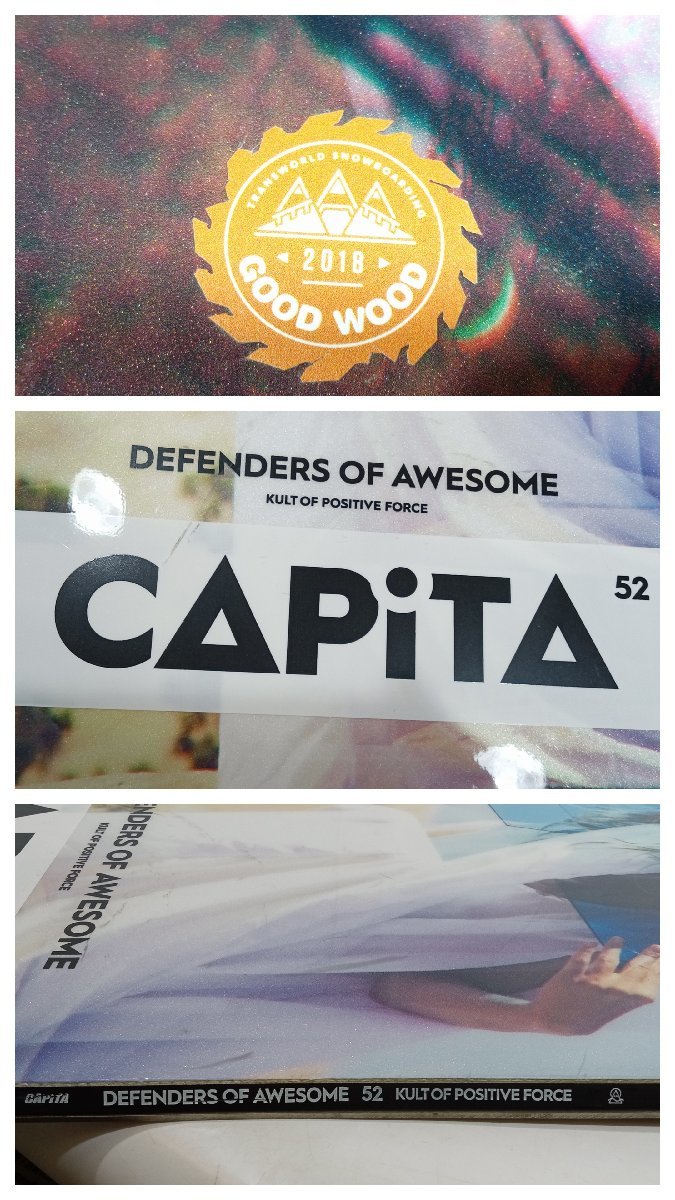 ▽ CAPITA キャピタ DOA DEFENDERS OF AWSOME 17-18モデル 152cm ▽ CAPITA キャピタ DOA DEFENDERS OF AWSOME 17-18モデル 152cm