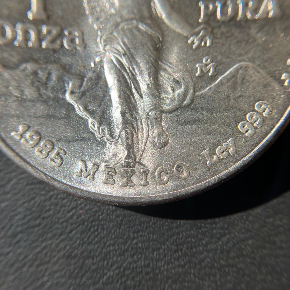 メキシコ銀貨　1985年　1オンス純銀 硬貨★4_画像6