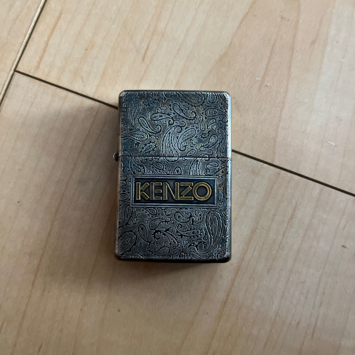 ZIPPO KENZO オイルライター ジッポー ケンゾー 喫煙具 シルバー ジャンク品 ★18_画像1