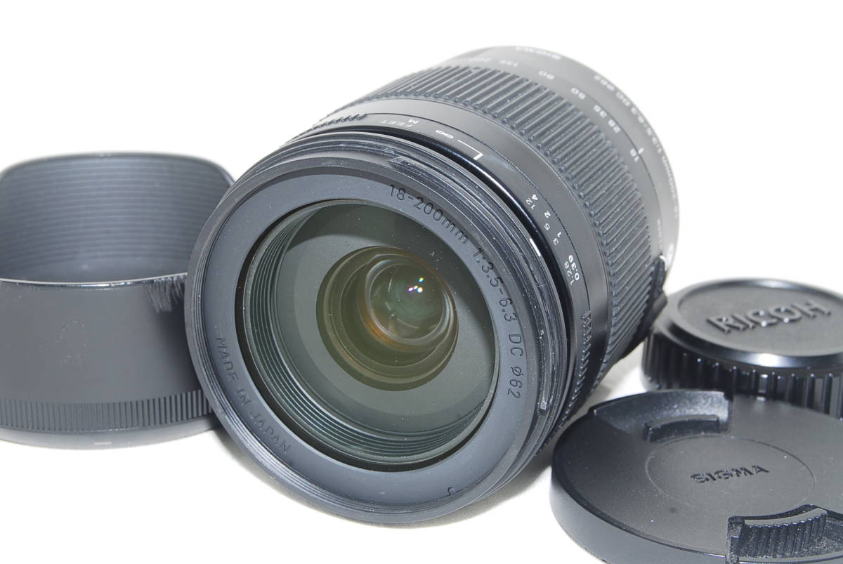 ★実用良品★SIGMA シグマ Contemporary 18-200mm F3.5-6.3 DC MACRO PENTAX ペンタックス フード付き♪_画像1