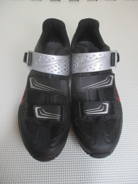 ◆ナイキ サイクリングシューズ◆スニーカー 25㎝ NIKE LANCE ALL-ROAD 90643 ブラック/シルバー 靴 男性用 メンズシューズ♪2F-21205ナ_画像6