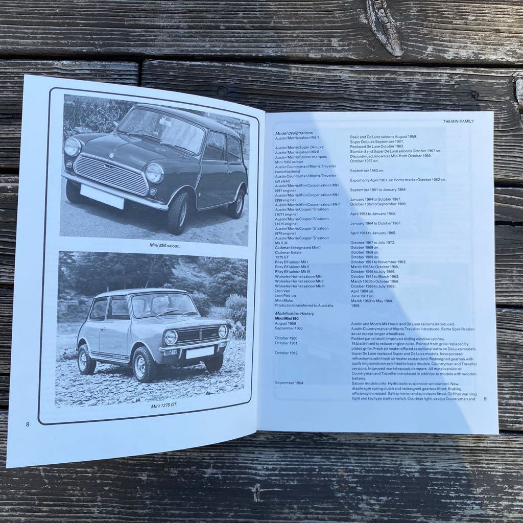 Haynes OWNERS HANDBOOK & Servicing Guide 各種MINI 1275GT★整備/修理/修復 英国製/BMCミニ/モーリス/オースチン/ミニバン/ローバーミニ _画像10