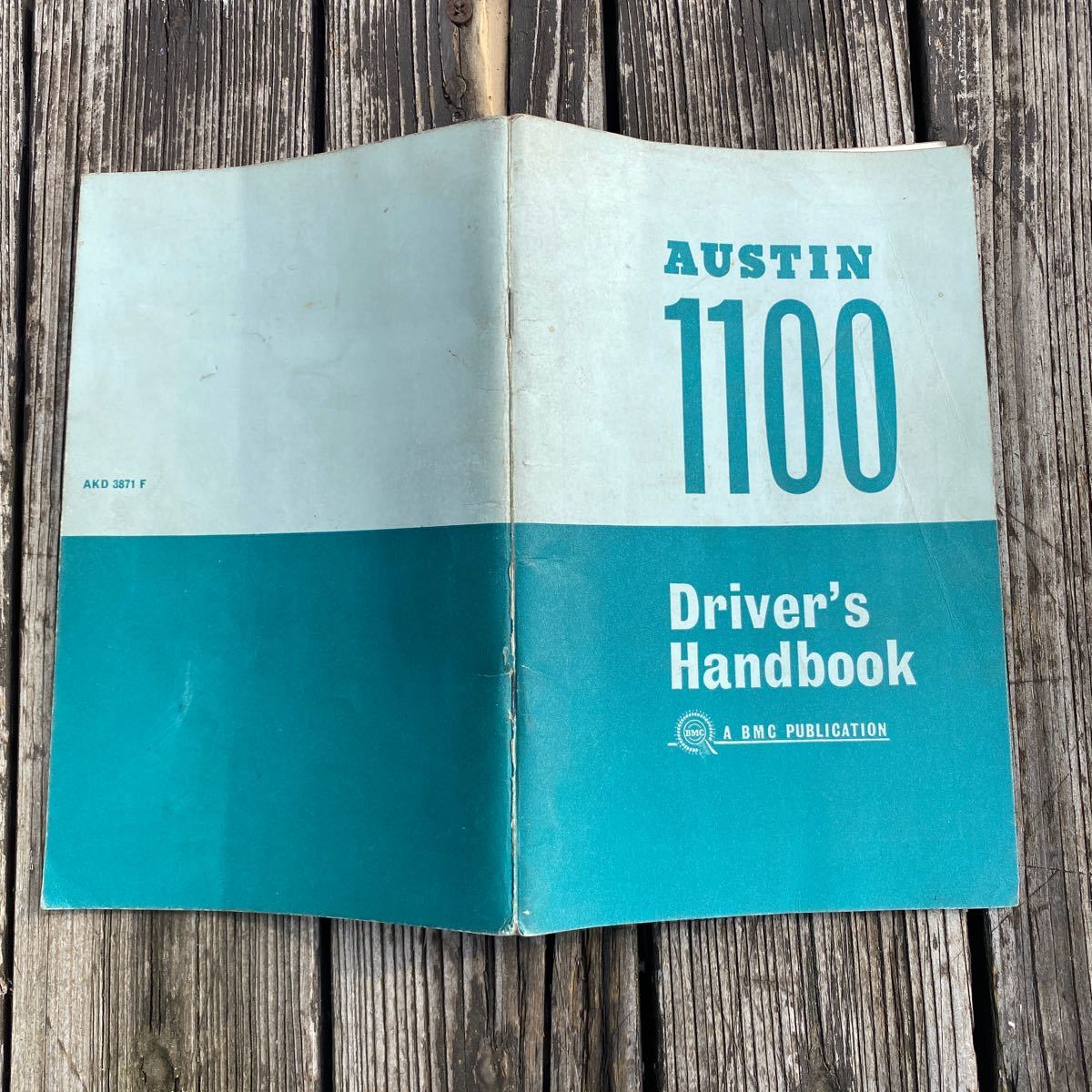 BMC AUSTIN 1100 Drivrr*s Handbook* Austin 1100 driver's рука книжка 1966 оригинальная деталь Британия производства / Morris / Morris /ADO16/ bump la