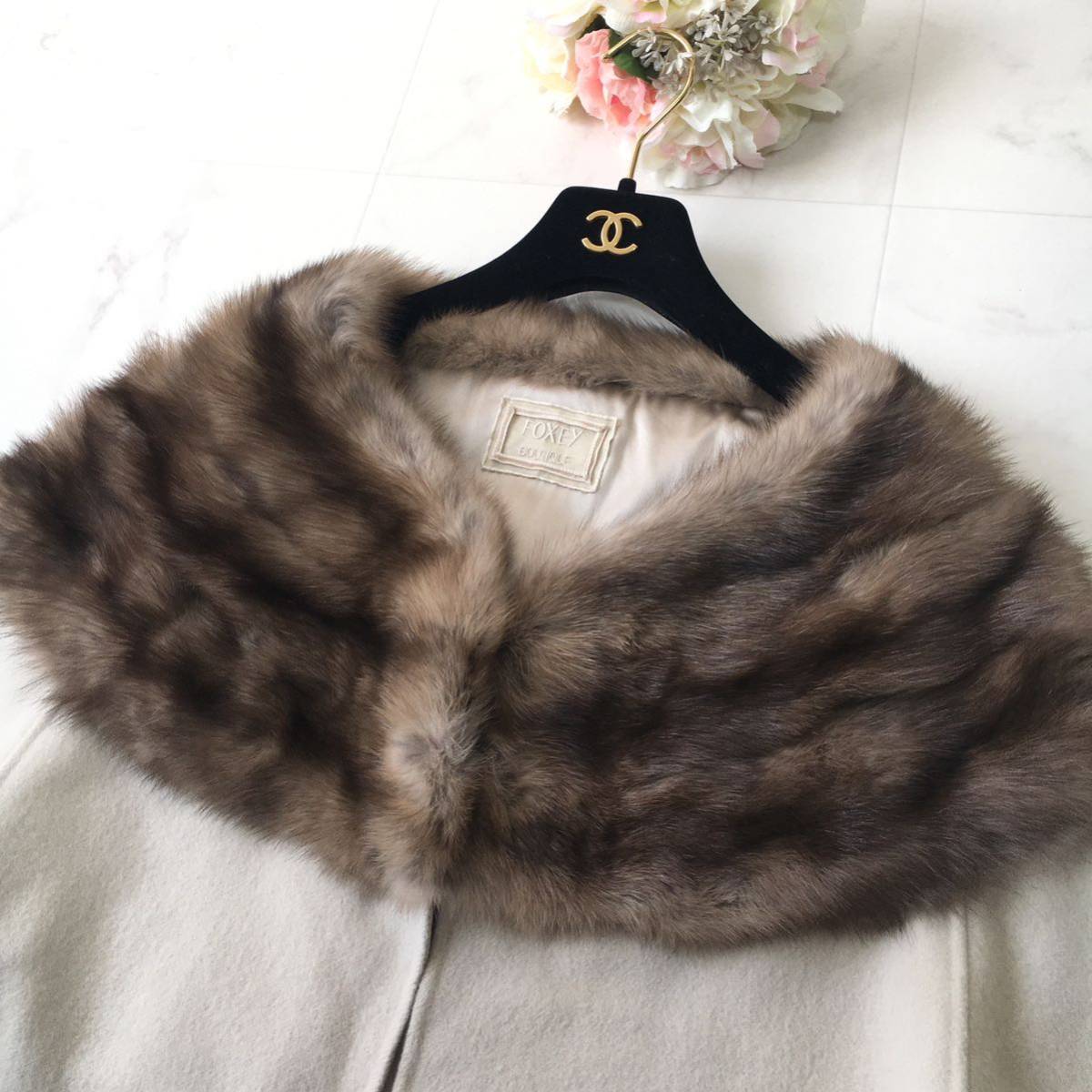 美品 定価110万 FOXEY フォクシー セーブルファー ジャケット 美品 定価110万 FOXEY フォクシー セーブルファー ジャケット