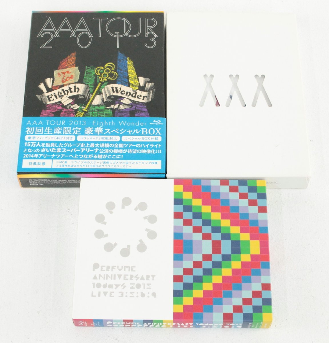 【中古・ジャンク品】AAA TOUR 2013 FANTASTIC OVER 2016 Perfume 　計3本セット【再生未確認】：_画像1