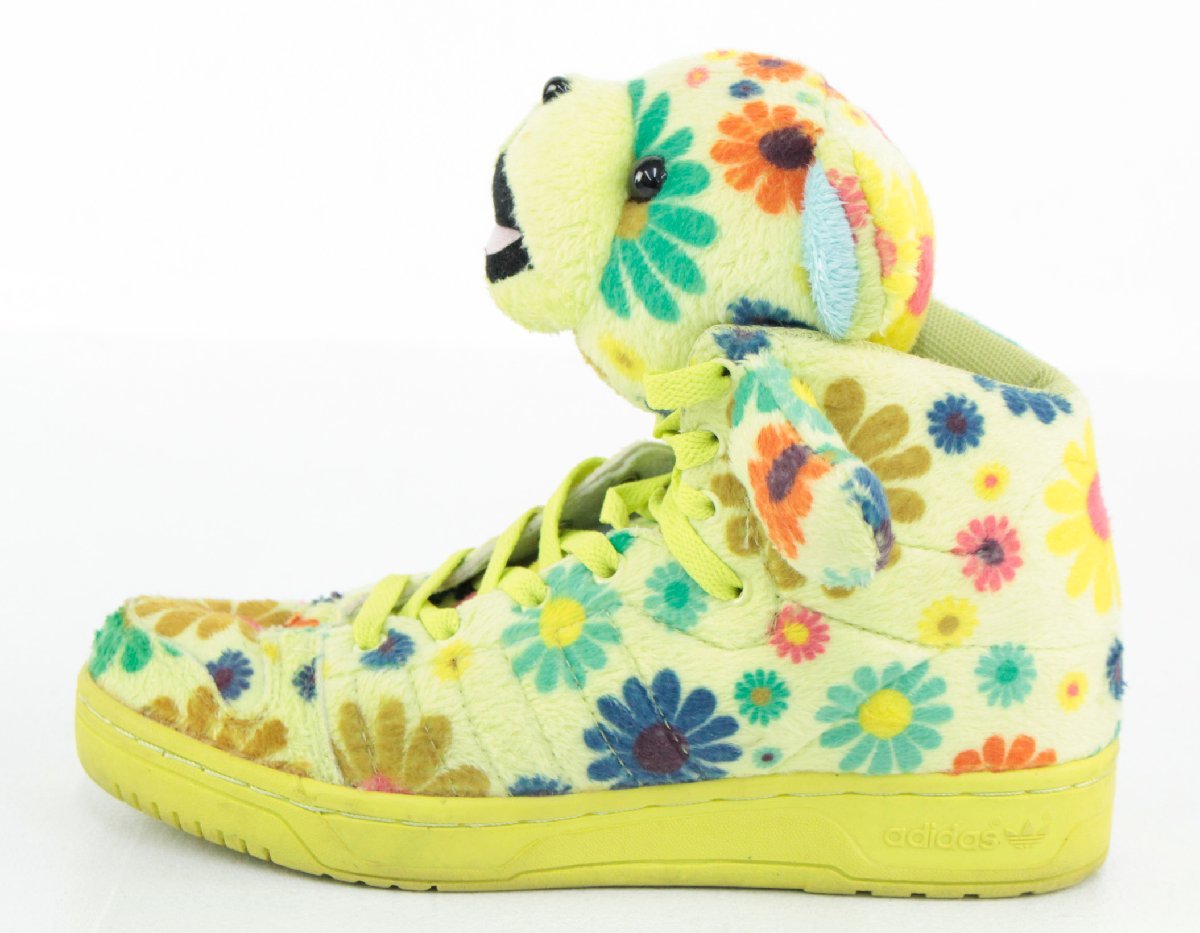 【中古品】adidas×JS Jeremy Scott BEAR アディダスオリジナルス ジェレミー スコット ベアー 23.5cm：_画像2