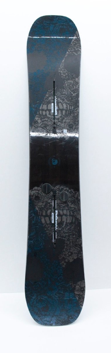 ★●【中古・未メンテ】BURTON PROCESS OFF-AXIS 59 バートン スノーボード デッキ 全長：約158cm'_画像1