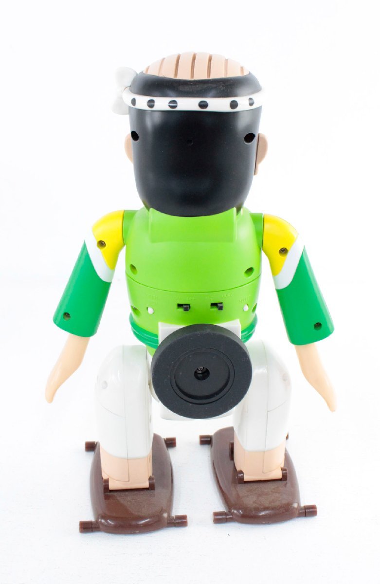 【中古・ジャンク品】明治製菓　シムケンの踊るロボット　プレゼント　志村けん カール【不動品】'_画像3