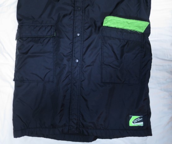 kawasaki Racing カワサキ レーシング ベンチコート M ~ L 裏 kawasaki Racing カワサキ レーシング ベンチコート M ~ L 裏