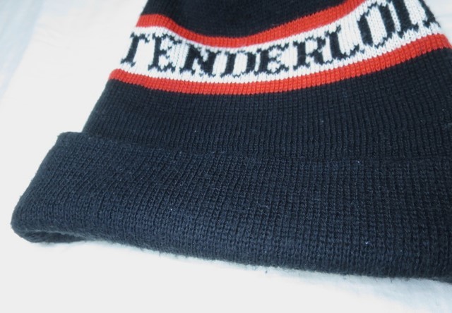 * TENDERLOIN Tenderloin bonbon knit cap black wool acrylic fiber the first period Challenger 